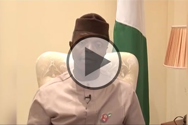 Vice President of Nigeria, Yemi Osinbajo appraising the effort of A.Y.E.